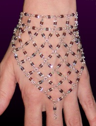 Crystal Chainmail Hand Design