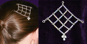 Chainmail Bugle Box Hair Jewellery